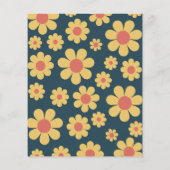 Retro 2. Geburtstag Party Budget Flyer (Hinten)