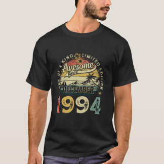 Retro 30 Jahre Vintag im Dezember 1994 30. Geburts T-Shirt