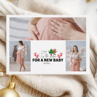 Retro 3 Foto Dies ist die Ankündigung der Schwange