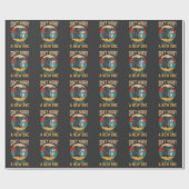 Retro 3D Printing kann ein neues Design drucken Geschenkpapier (Flach)