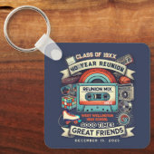 Retro 40. High School Wiedersehen Souvenir Schlüsselanhänger (Vorderseite)