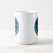 Retro 45 RPM Adapter Vinyl Kaffeetasse (Mittel)