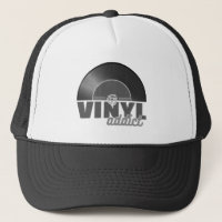 Retro 45 U/min Vinyl Addict Trucker Hat - Vintage 