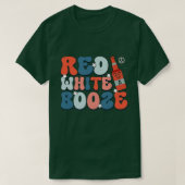 Retro 4. Juli 7 T-Shirt (Design vorne)
