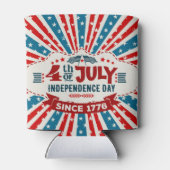 Retro 4. Juli Can Cooler Dosenkühler (Rückseite)