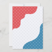 Retro 4. Juli Party wie es ist 1776 GRILLEN Party Einladung (Rückseite)