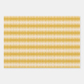 Retro 50er Diamond Geometric Muster Geschenkpapier Set (Vorderseite 3)