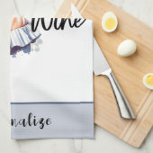 Retro 50er Glam Hausfrau Funny Sarcastic Spaß Geschirrtuch (Viertel Falte)