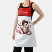 Retro 50er Glam Hausfrau Funny Sarcastic Spaß Schürze (InSitu)