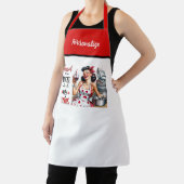 Retro 50er Glam Hausfrau Funny Sarcastic Spaß Schürze (InSitu)