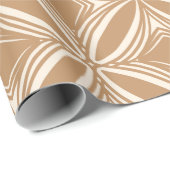 Retro-50er-Hawaiianisches Muster Geschenkpapier (Rolleneckpunkt)