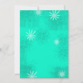 Retro 50er Jahre Stil Hintergrund Einladung (Vorderseite)