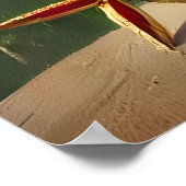 Retro 50er Merry Bright Christmas Candy Cocktail Poster (Ecke)