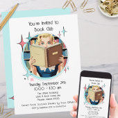 Retro 50er Rosa Aquamarines Aqua Traumstrecke Airo Einladung