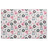 Retro 50er Sock Hop Fabric Stoff (Fat Quarter (45,7 x 55,9 cm))
