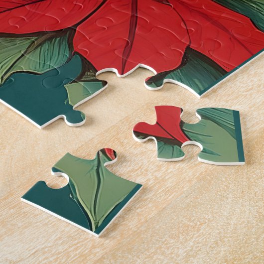 Retro 50er Tropical Christmas Button Up Starlet Puzzle (Seite)