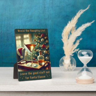 Retro 50er Vermeiden Sie die schmutzige Liste Weih Fotoplatte