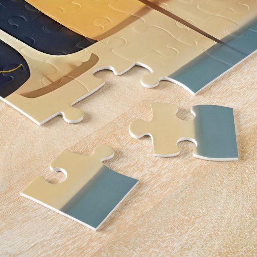 Retro 50s Christmas Eve Bar Last Call Martini Puzzle (Seite)