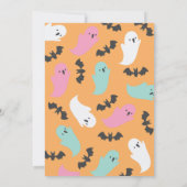 Retro 50s Halloween Party Invitation Einladung (Rückseite)