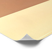 Retro 50s Jet Set Christmas Tree Martini Poster (Ecke)