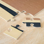 Retro 50s Jet Set Christmas Tree Martini Puzzle (Seite)