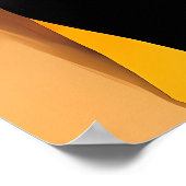 Retro 50s Mardi Gras Cocktail Party Poster (Ecke)