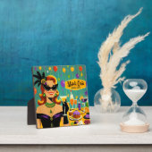 Retro 50s Mardi Gras Martini Cocktail Party Fotoplatte (InSitu)