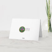 Retro 50s Mardi Gras Martini Cocktail Party Karte (Rückseite)