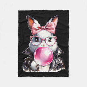 Retro 50's Niedlich Osterblasen Bubble Gum 4 Fleecedecke