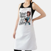 Retro 50s Waitress – Funny Vintage Kitchen Schürze (InSitu)