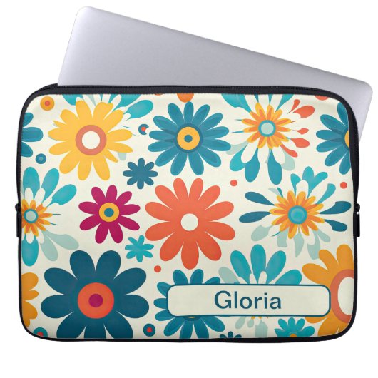 Retro 5 laptopschutzhülle (Vorderseite)