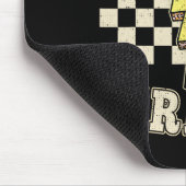 Retro 5. Lehrer Blitzableiter Lehren Mousepad (Ecke)