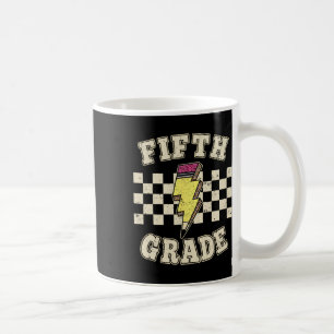 Retro 5. Lehrer Blitzschlag Lehren Kaffeetasse