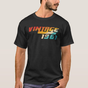 Retro 60 Jahre alter Jahrgangswagen 1961 60. Gebur T-Shirt