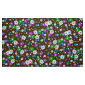 Retro 60er 70er Blume Stoff (Fat Quarter (45,7 x 55,9 cm))
