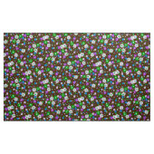 Retro 60er 70er Blume Stoff (Yard (91,4 cm))