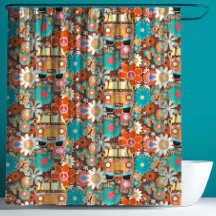 RETRO 60er 70er Hippy Van Feeling Groovy Blumenmus