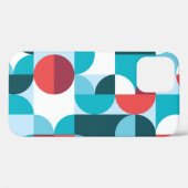 Retro 60er 70er Jahre minimalistisches Muster Case-Mate iPhone Hülle (Rückseite (Horizontal))
