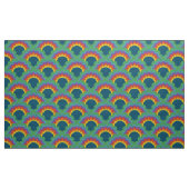 Retro-60er-70er-Jakobsmuster Stoff (Yard (91,4 cm))