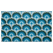 Retro 60er 70er Mod Stoff Scallop Muster (Fat Quarter (45,7 x 55,9 cm))