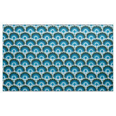 Retro 60er 70er Mod Stoff Scallop Muster (Yard (91,4 cm))