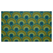 Retro 60er 70er Mod Stoff Scallop Muster (Fat Quarter (45,7 x 55,9 cm))
