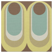 Retro-60er-70er-Muster Stoff (Nahaufnahme)