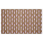Retro-60er-70er-Muster Stoff (Fat Quarter (45,7 x 55,9 cm))