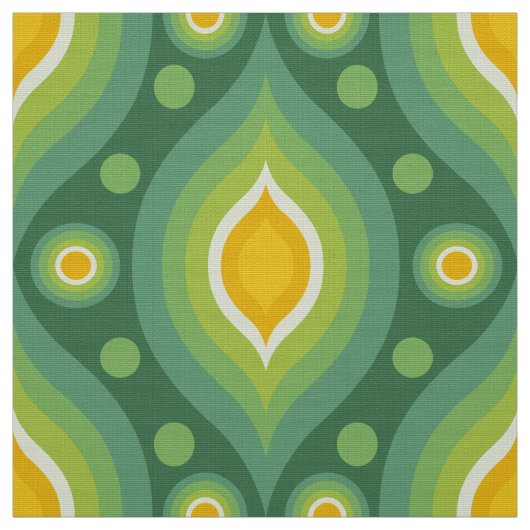 Retro-60er-70er-Muster Stoff (Muster)