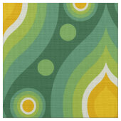 Retro-60er-70er-Muster Stoff (Nahaufnahme)