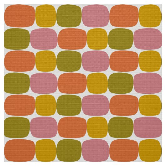 Retro-60er-70er-Muster Stoff (Muster)