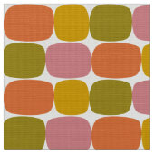 Retro-60er-70er-Muster Stoff (Nahaufnahme)