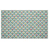 Retro-60er-70er-Muster Stoff (Fat Quarter (45,7 x 55,9 cm))