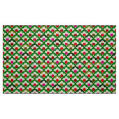 Retro-60er-70er-Muster Stoff (Fat Quarter (45,7 x 55,9 cm))